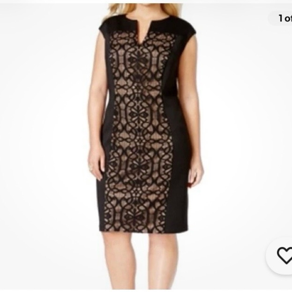 Elegant Black Lace Dress